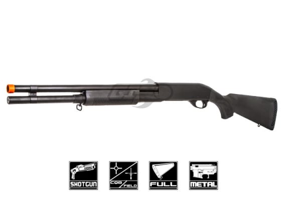 CYMA CM350LMN M870 Spring Airsoft Shotgun ( Black )