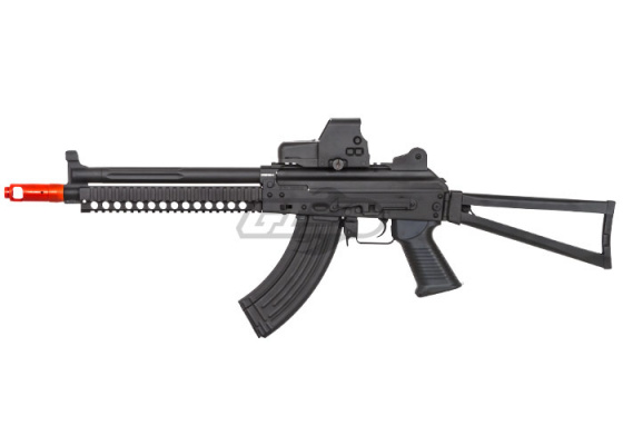 JG JG1014 AS74U AK74 Blowback AEG Airsoft Rifle ( Black )