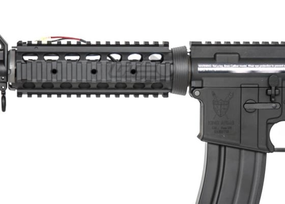 King Arms Nylon M4A1 RIS Carbine AEG Airsoft Rifle ( Black )