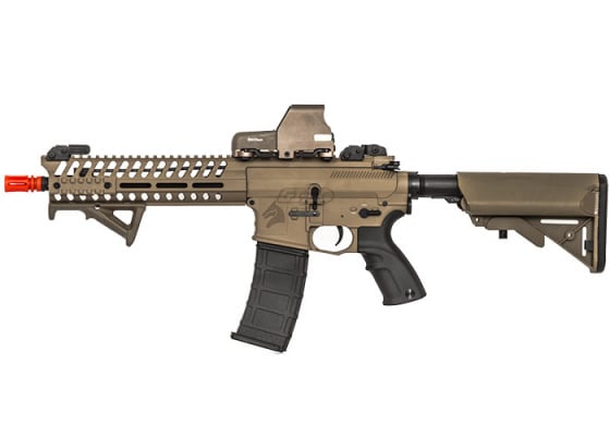 Lancer Tactical Elite MMC LT101TR M4 10.5" Carbine Recoil AEG Airsoft Rifle ( Tan )