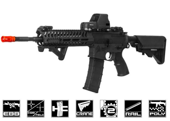 Lancer Tactical Elite MMC LT102BR M4 14.5" Carbine Recoil AEG Airsoft Rifle ( Option )