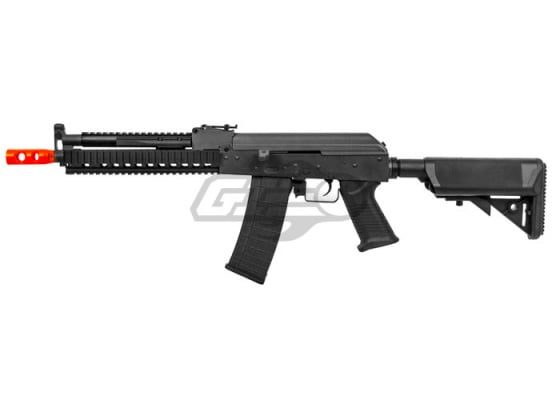 Lancer Tactical LT10B AK Tactical RIS Carbine AEG Airsoft Rifle ( Black )