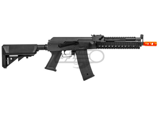 Lancer Tactical LT10B AK Tactical RIS Carbine AEG Airsoft Rifle ( Black )