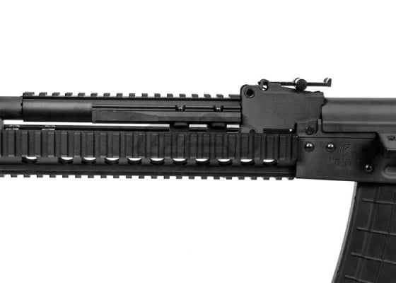 Lancer Tactical LT11B AK Tactical RIS Carbine AEG Airsoft Rifle ( Black )