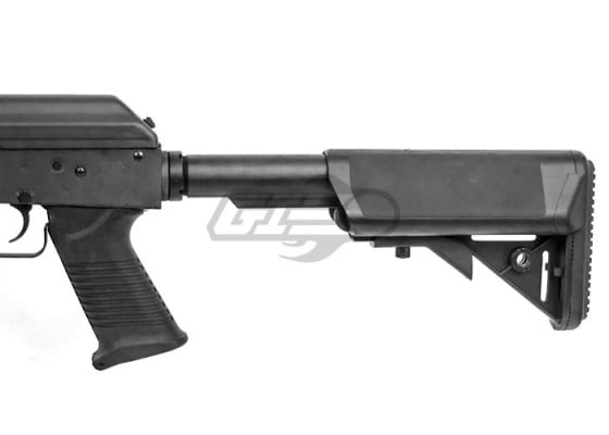 Lancer Tactical LT11B AK Tactical RIS Carbine AEG Airsoft Rifle ( Black )