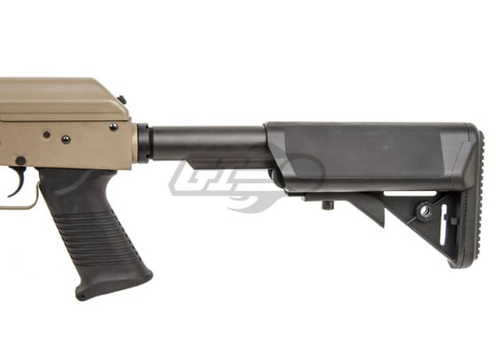 Lancer Tactical LT11T AK Tactical RIS Carbine AEG Airsoft Rifle ( Tan ) Lancer Tactical LT11T AK Tactical RIS Carbine AEG Airsoft Rifle ( Tan )