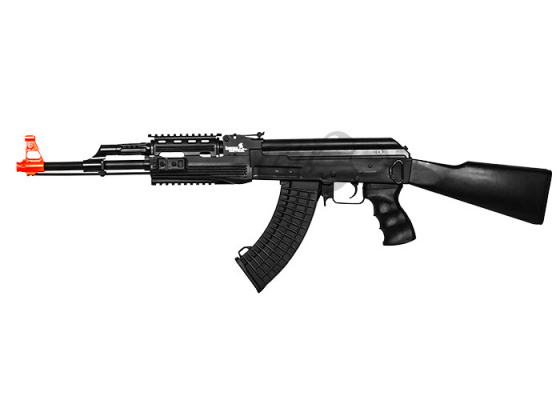 Lancer Tactical LT16A AK47 Tactical AEG Airsoft Rifle ( Black )