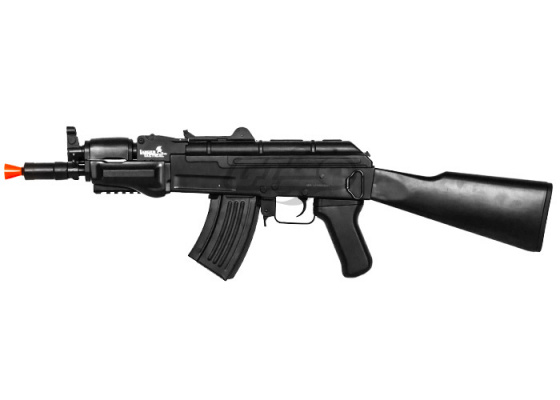 Lancer Tactical LT16B AK47 BETA Spetsnaz Carbine AEG Airsoft Rifle ( Black )