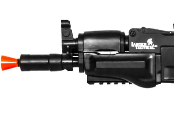 Lancer Tactical LT16B AK47 BETA Spetsnaz Carbine AEG Airsoft Rifle ( Black )