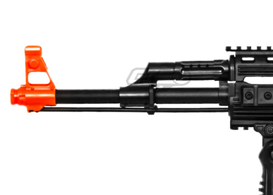 Lancer Tactical LT16E AK47 Tactical AEG Airsoft Rifle ( Black )