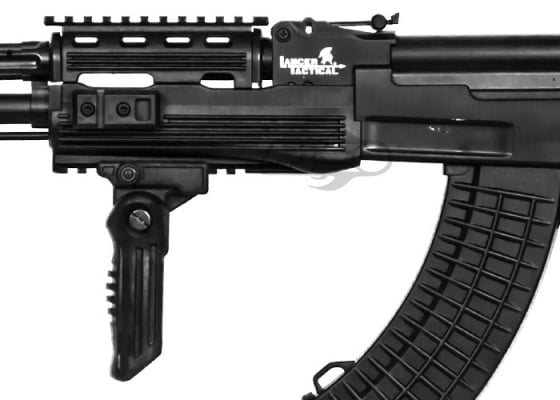 Lancer Tactical LT16E AK47 Tactical AEG Airsoft Rifle ( Black )