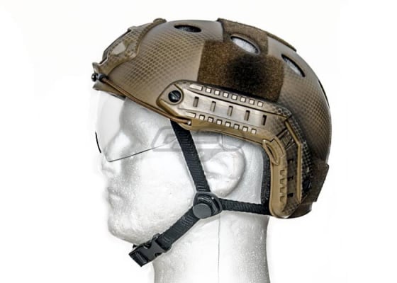 Lancer Tactical PJ Type Basic Version Helmet w/ Retractable Visor ( Navy SEAL )