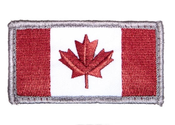 Mil-Spec Monkey Canadian Flag Patch ( Full Color )