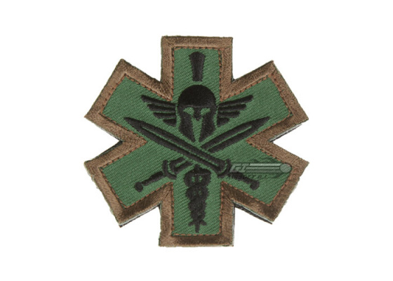 Mil-Spec Monkey Tactical Medic Spartan Patch ( Forest )