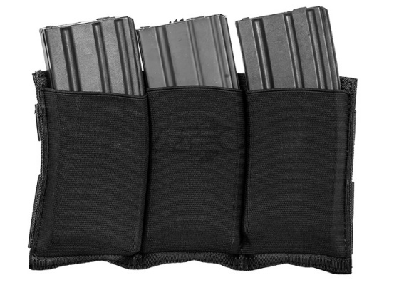 Emerson Triple M4 Magazine Pouch MOLLE ( Black )