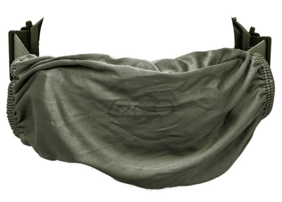 Lancer Tactical CA-221GB Airsoft Safety Smoke Lens Goggles Vented ( OD Green )