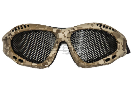 Emerson Low Profile Full Seal Mesh Goggles ( Desert Digital )