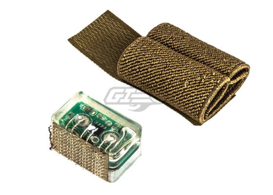 Emerson KNV-14 9V Strobe Light w/ Velcro Mount ( Tan / Green )