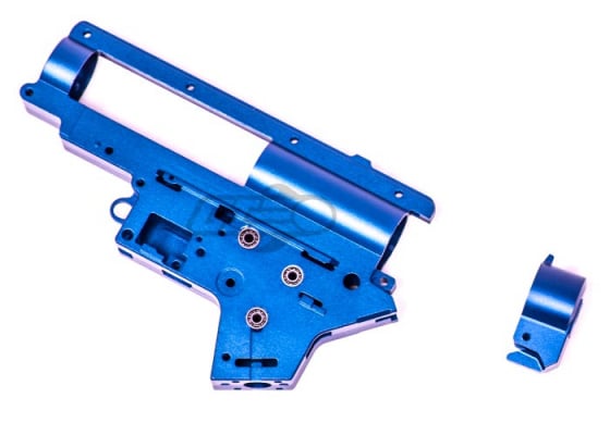 Lancer Tactical Ver. 2 8mm QD Gearbox Shell w/ Bearings ( Blue )