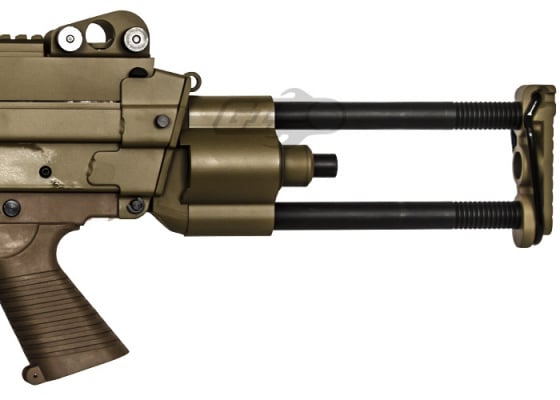 A&K Desert M249 PARA AEG Airsoft LMG ( Tan )