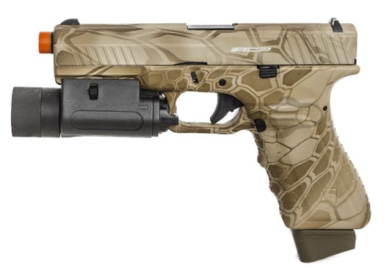 APS ACP Action Combat Pistol CO2 Airsoft Gun ( Kryptek Nomad )