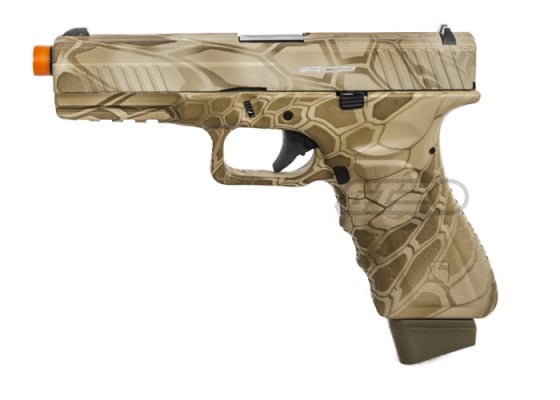 APS ACP Action Combat Pistol CO2 Airsoft Gun ( Kryptek Nomad )
