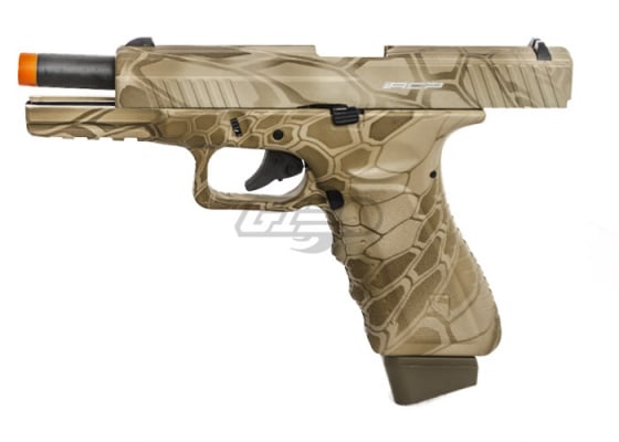 APS ACP Action Combat Pistol CO2 Airsoft Gun ( Kryptek Nomad )