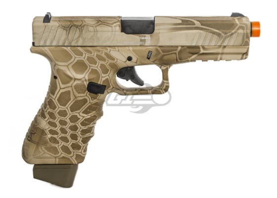 APS ACP Action Combat Pistol CO2 Airsoft Gun ( Kryptek Nomad )