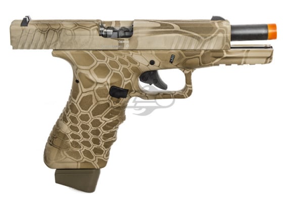 APS ACP Action Combat Pistol CO2 Airsoft Gun ( Kryptek Nomad )