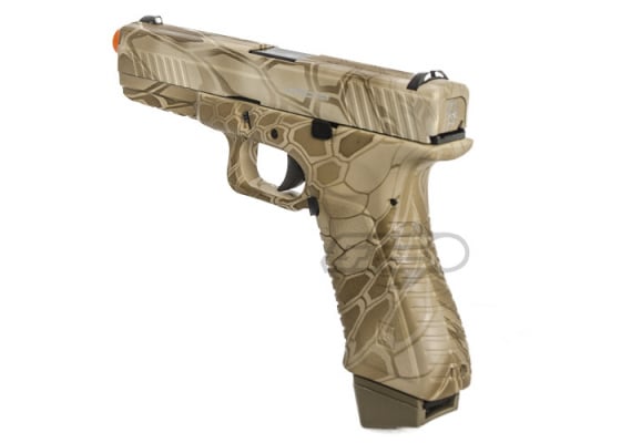APS ACP Action Combat Pistol CO2 Airsoft Gun ( Kryptek Nomad )