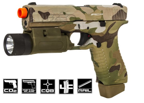 APS ACP Action Combat Pistol CO2 Airsoft Gun ( Multicam )
