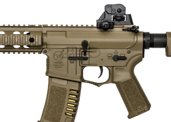 Ares Amoeba AM08 M4 CQB Carbine AEG Airsoft Rifle ( Flat Dark Earth )