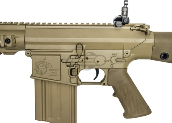 Knight's Armament M110 SASS AEG Airsoft Rifle by ARES ( Tan )