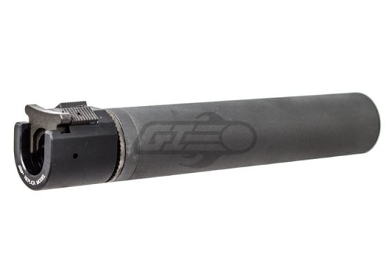 ASG B&T ROTEX - III Barrel Extension for M4 Series AEG ( Long / Grey ) ( Flash Hider Included )