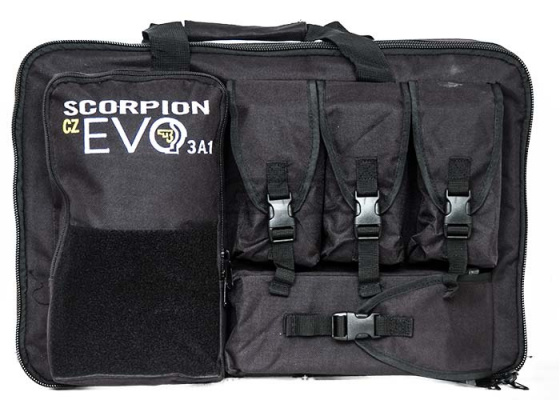 ASG CZ Scorpion EVO 3-A1 Gun Case w/ Custom Foam Inlay ( Black )