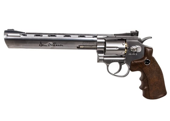 ASG Dan Wesson 8" CO2 .177 BB Revolver Airgun ( Silver )