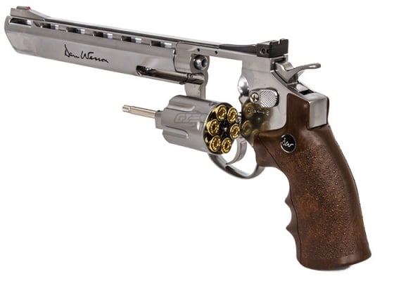 ASG Dan Wesson 8" CO2 .177 BB Revolver Airgun ( Silver )