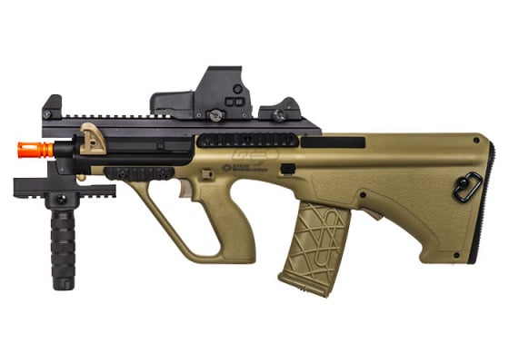 ASG Proline Styer AUG A3 XS Commando Carbine AEG Airsoft Rifle ( Tan )