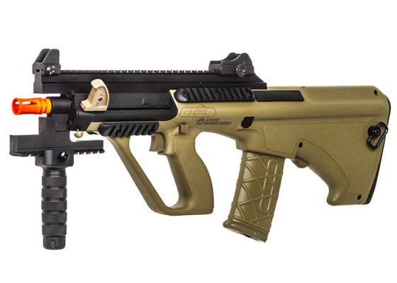 ASG Proline Styer AUG A3 XS Commando Carbine AEG Airsoft Rifle ( Tan )
