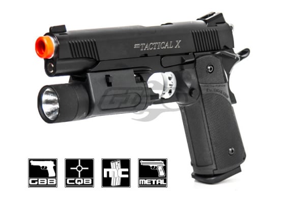 ASG STI 1911 Tactical X GBB Airsoft Pistol ( Black )