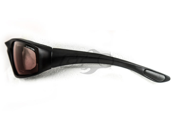 Bobster Foamerz 2 Amber Lens Sunglass w/ Anti-fog ( Black )