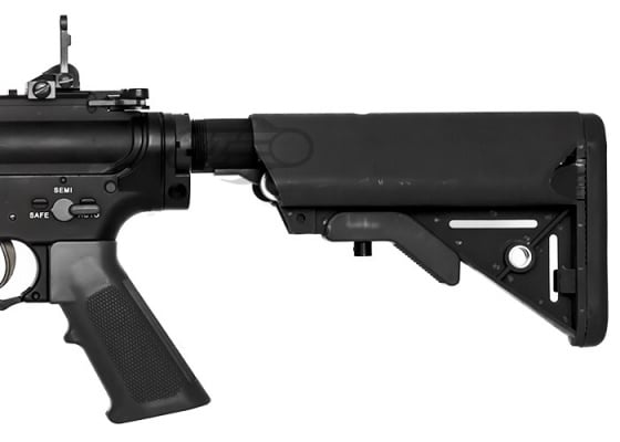 Knights Armament SR16 URX3.1 ( B.R.S.S ) Recoil Carbine AEG Airsoft Rifle by Bolt ( Black )