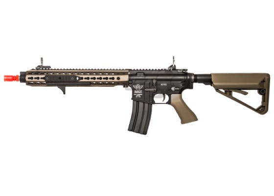 Bolt Full Metal M4 SOPMOD (B.R.S.S) Blow Back KeyMod AEG Airsoft Rifle ( Tan )