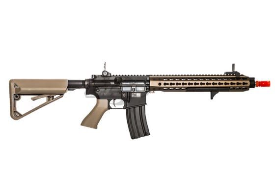 Bolt Full Metal M4 SOPMOD (B.R.S.S) Blow Back KeyMod AEG Airsoft Rifle ( Tan )