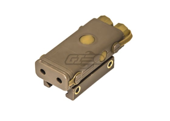 Bravo Airsoft P10 Flashlight & Red Laser Combo ( Tan )