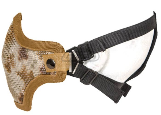 Bravo Strike Steel Half-Face Mesh Mask ( AR01 )