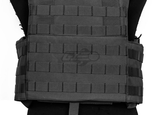 Lancer Tactical 4906 Plate Carrier w/ Triple Inner Mag Pouch ( Black )