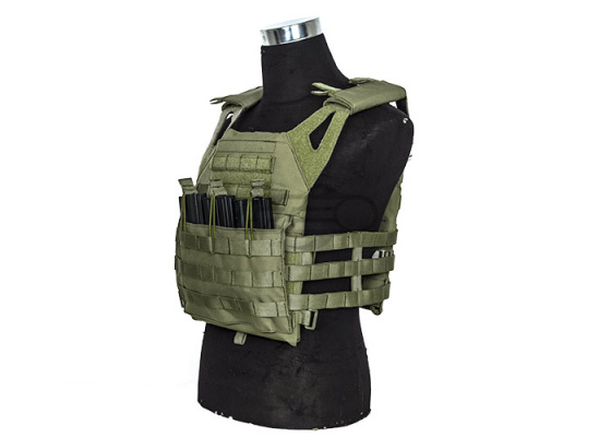 Lancer Tactical JPC Jumpable Plate Carrier ( OD Green )