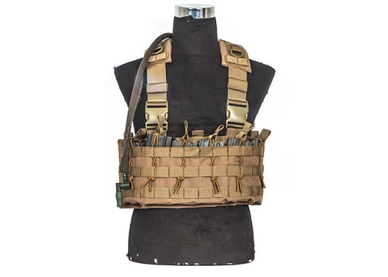 Lancer Tactical DZN Magazine Harness w/ Hydration Carrier ( Tan )