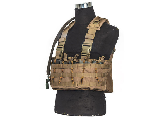 Lancer Tactical DZN Magazine Harness w/ Hydration Carrier ( Tan )